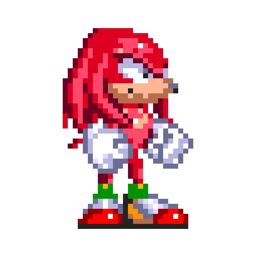 Sticker Sonic 3 & Knuckes - Knuckles