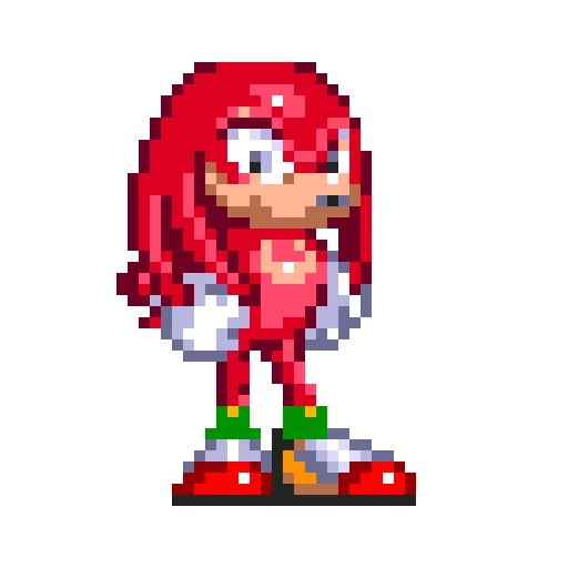 Sticker from the "Sonic 3 & Knuckes - Knuckles" sticker pack