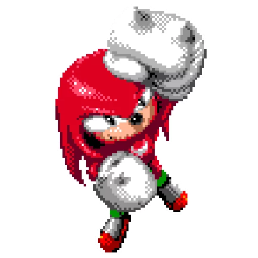 Sticker from the "Sonic 3 & Knuckes - Knuckles" sticker pack