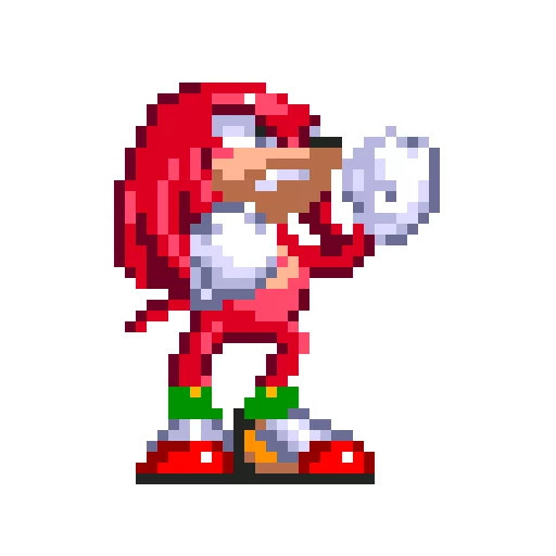 Sticker Sonic 3 & Knuckes - Knuckles