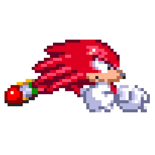 Sticker Sonic 3 & Knuckes - Knuckles