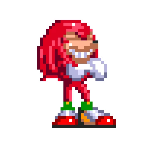 Sticker from the "Sonic 3 & Knuckes - Knuckles" sticker pack