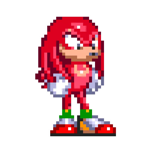 Sticker Sonic 3 & Knuckes - Knuckles