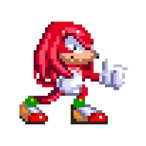 Sticker Sonic 3 & Knuckes - Knuckles