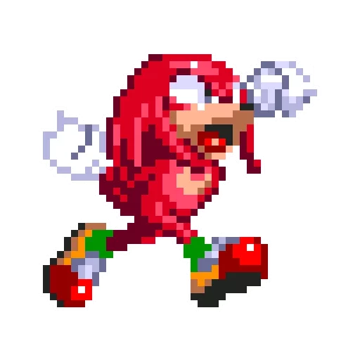 Sticker from the "Sonic 3 & Knuckes - Knuckles" sticker pack