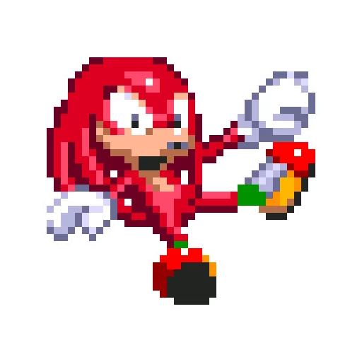 Sticker from the "Sonic 3 & Knuckes - Knuckles" sticker pack