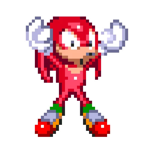 Sticker Sonic 3 & Knuckes - Knuckles