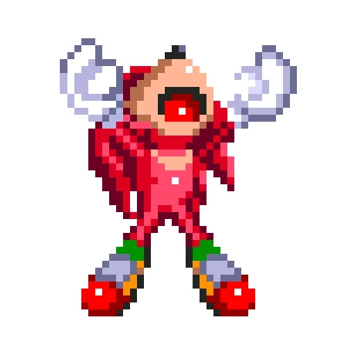 Sticker from the "Sonic 3 & Knuckes - Knuckles" sticker pack