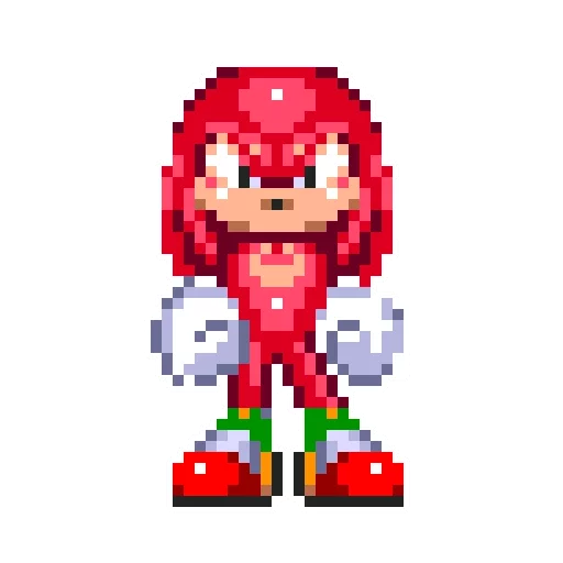 Sticker from the "Sonic 3 & Knuckes - Knuckles" sticker pack