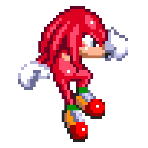 Sticker Sonic 3 & Knuckes - Knuckles