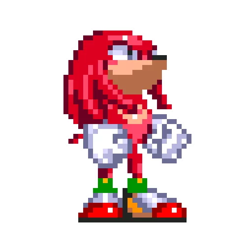 Sticker Sonic 3 & Knuckes - Knuckles