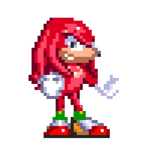 Sticker Sonic 3 & Knuckes - Knuckles