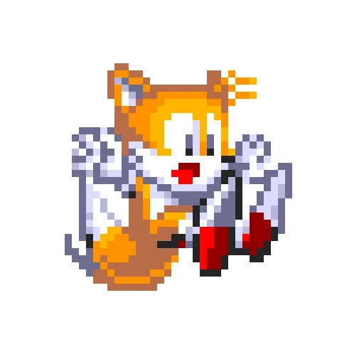 Sticker from the "Sonic 3 and Knuckes Tails" sticker pack