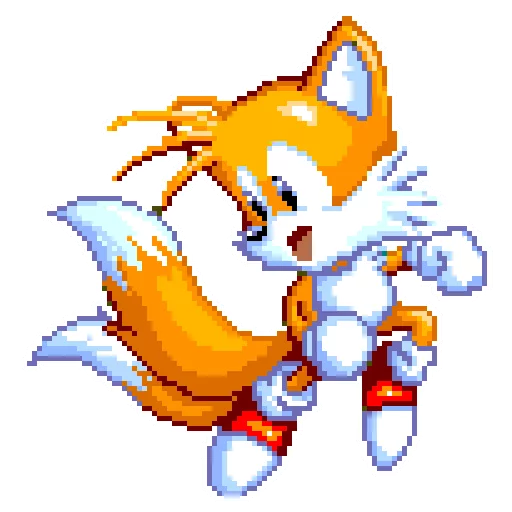 Sticker Sonic 3 and Knuckes Tails