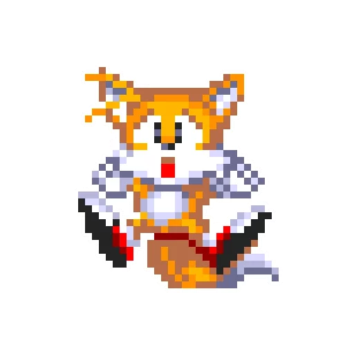 Sticker from the "Sonic 3 and Knuckes Tails" sticker pack