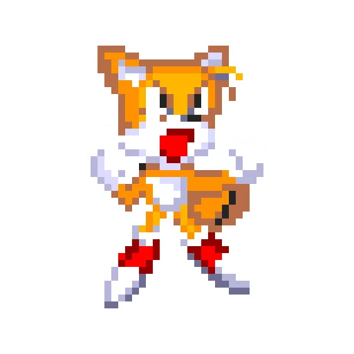 Sticker from the "Sonic 3 and Knuckes Tails" sticker pack