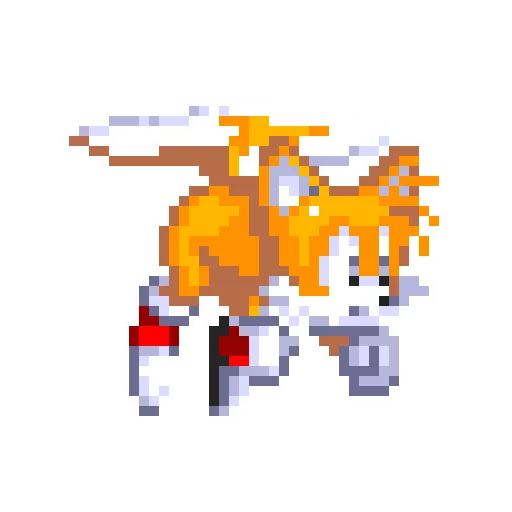 Sticker from the "Sonic 3 and Knuckes Tails" sticker pack