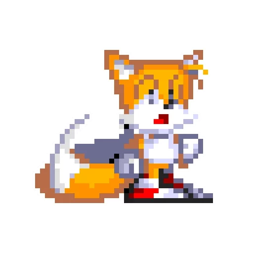 Sticker from the "Sonic 3 and Knuckes Tails" sticker pack