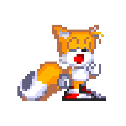 Sticker Sonic 3 and Knuckes Tails