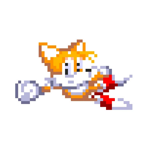 Sticker from the "Sonic 3 and Knuckes Tails" sticker pack