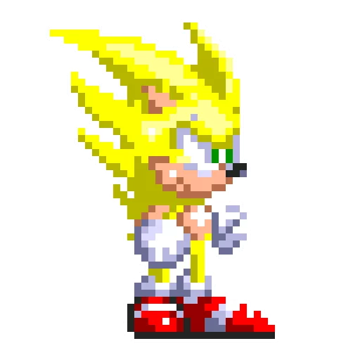 Sticker from the "Sonic 3 and Knuckles Sonic" sticker pack