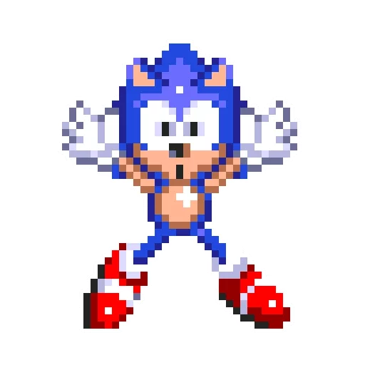 Sticker from the "Sonic 3 and Knuckles Sonic" sticker pack