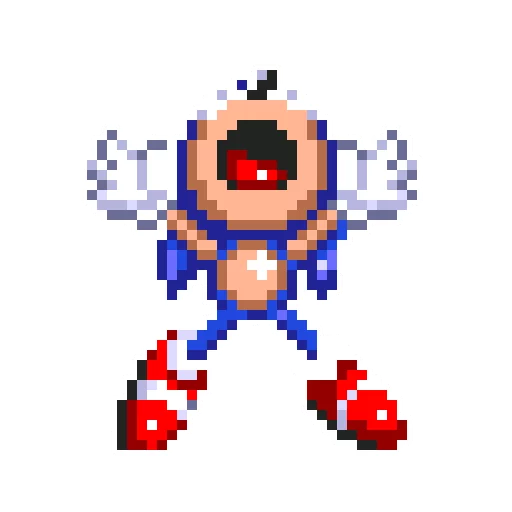 Sticker from the "Sonic 3 and Knuckles Sonic" sticker pack