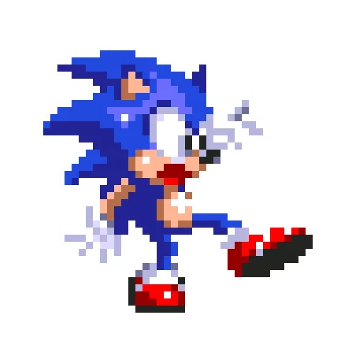 Sticker from the "Sonic 3 and Knuckles Sonic" sticker pack