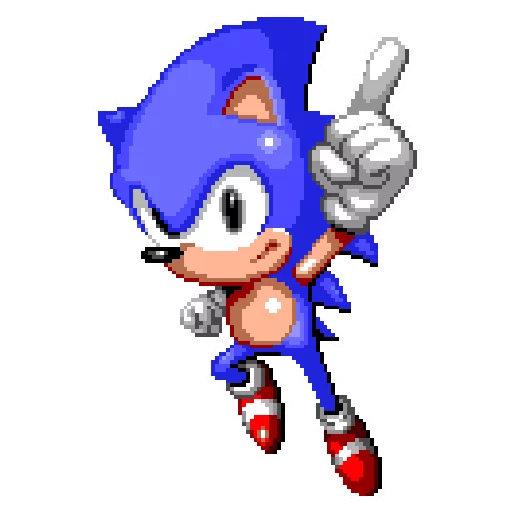 Sticker from the "Sonic 3 and Knuckles Sonic" sticker pack