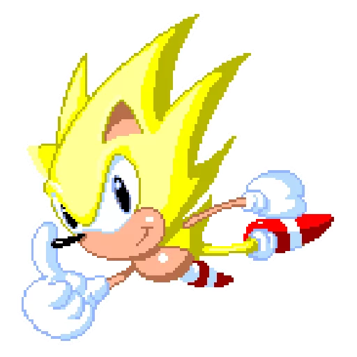 Sticker from the "Sonic 3 and Knuckles Sonic" sticker pack