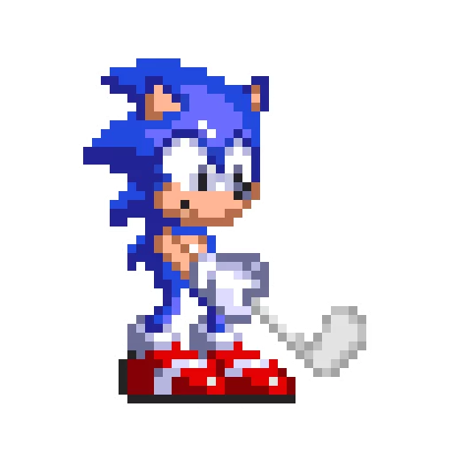 Sticker from the "Sonic 3 and Knuckles Sonic" sticker pack