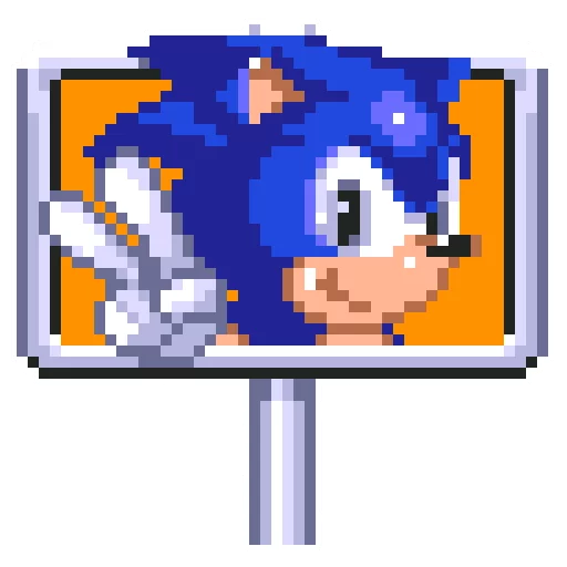 Sticker from the "Sonic 3 and Knuckles Sonic" sticker pack