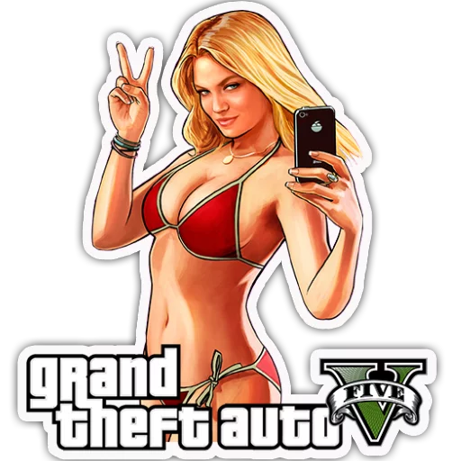 Стикер из набора "Grand Theft Auto - S4T.tv"