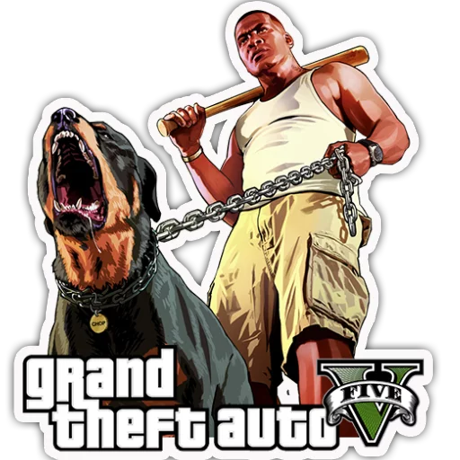 Стикер из набора "Grand Theft Auto - S4T.tv"