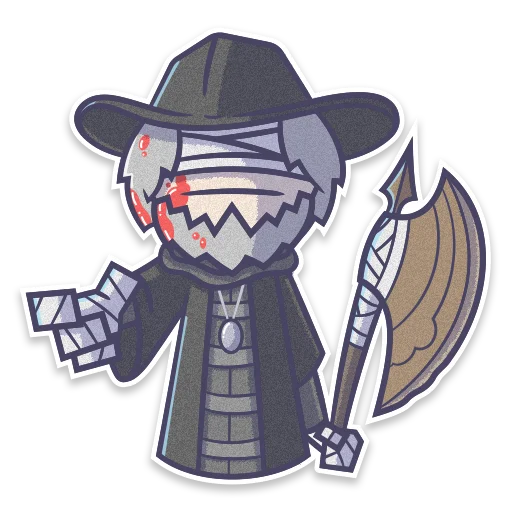 Sticker Bloodborne by 2MN