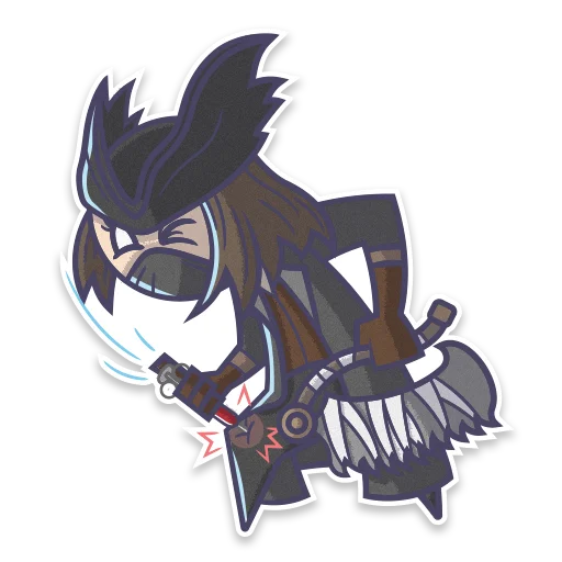 Sticker from the "Bloodborne by 2MN" sticker pack