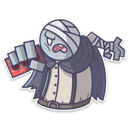 Sticker from the "Bloodborne by 2MN" sticker pack