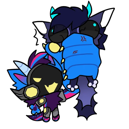 Sticker from the "rasputin furry" sticker pack