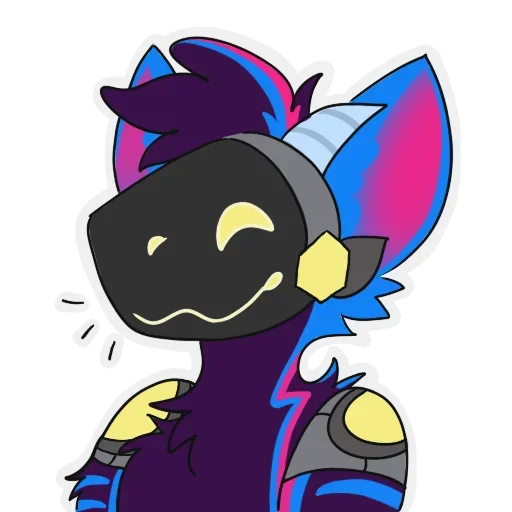 Sticker from the "rasputin furry" sticker pack