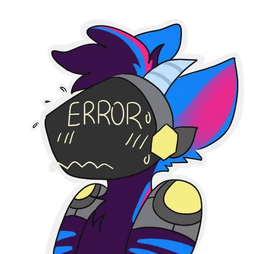 Sticker from the "rasputin furry" sticker pack