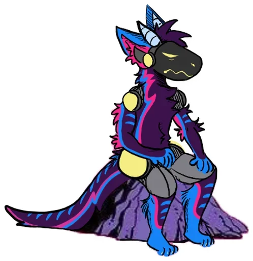 Sticker from the "rasputin furry" sticker pack