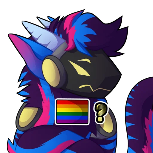 Sticker from the "rasputin furry" sticker pack