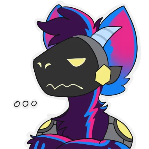 Sticker from the "rasputin furry" sticker pack