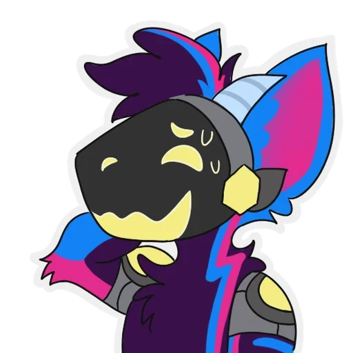 Sticker from the "rasputin furry" sticker pack