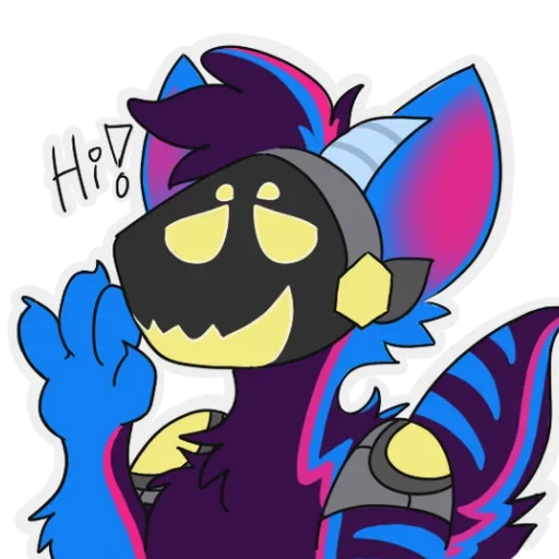 Sticker from the "rasputin furry" sticker pack