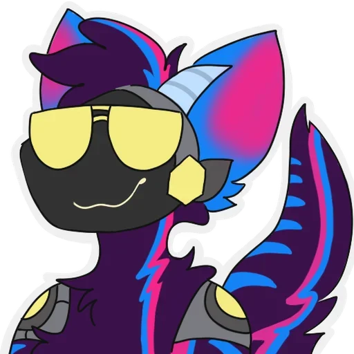 Sticker from the "rasputin furry" sticker pack