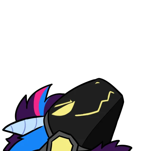 Sticker from the "rasputin furry" sticker pack