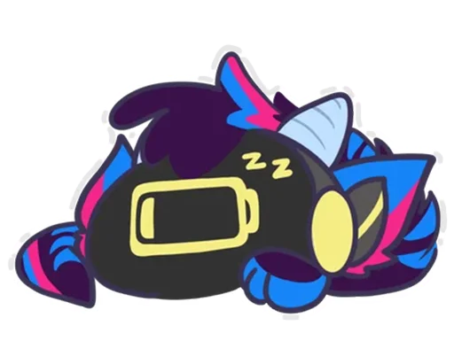 Sticker from the "rasputin furry" sticker pack