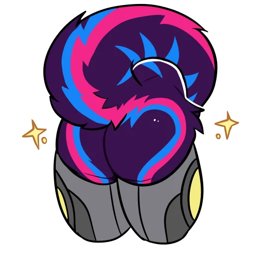 Sticker from the "rasputin furry" sticker pack