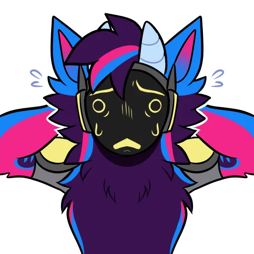 Sticker from the "rasputin furry" sticker pack